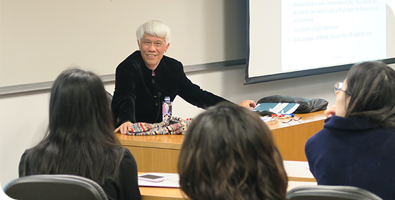 Guest lecture by Prof Joseph YAM, founder of HKMA